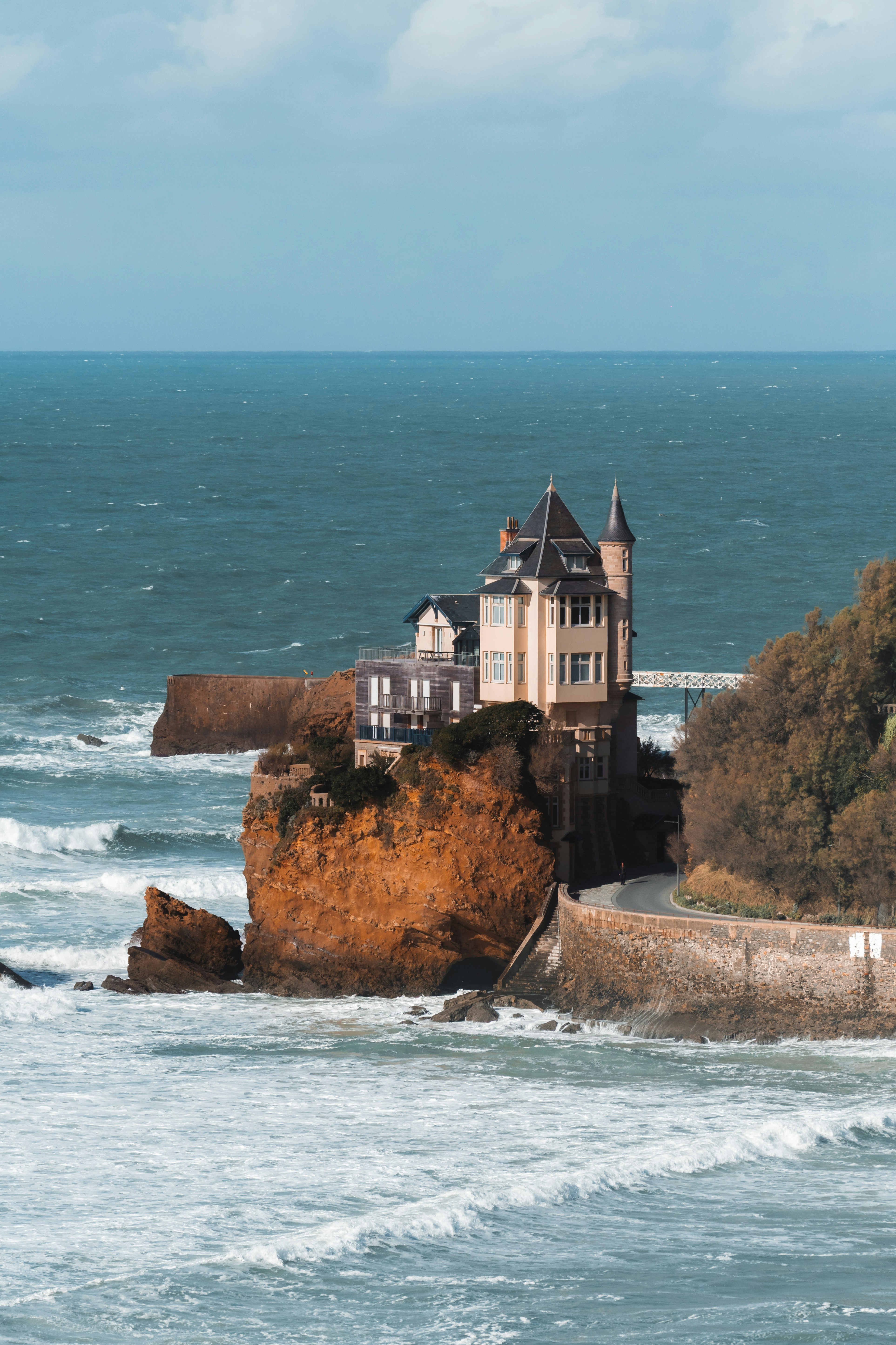Villa Belza à Biarritz sur son rocher